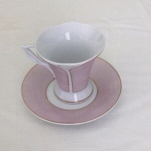 Demitasse Cup and Saucer by Classic Coffee Design by Yedi  color pink